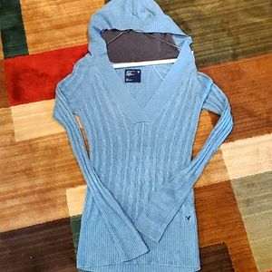 American eagle, size large, hoodie Cardigan extra long sleeves,